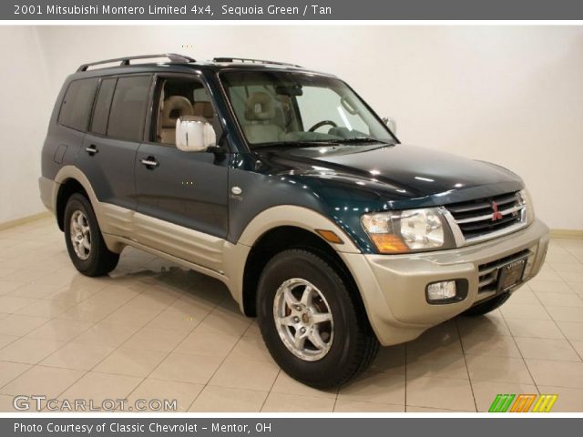 2001 Mitsubishi Montero Limited 4x4 in Sequoia Green
