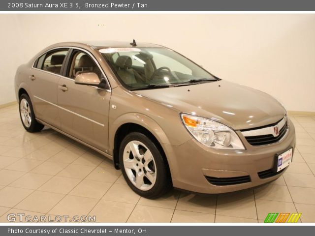 2008 Saturn Aura XE 3.5 in Bronzed Pewter