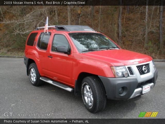 2009 Nissan Xterra S 4x4 in Red Brick