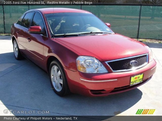 2005 Ford Five Hundred SE in Redfire Metallic