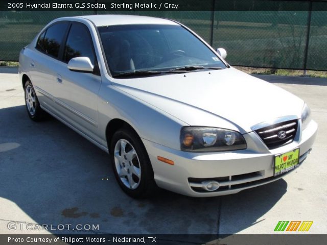 2005 Hyundai Elantra GLS Sedan in Sterling Metallic