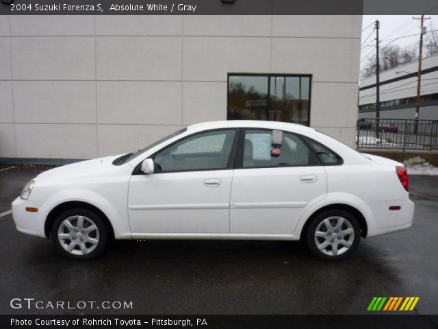 2004 Suzuki Forenza S in Absolute White