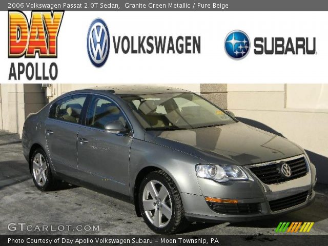 2006 Volkswagen Passat 2.0T Sedan in Granite Green Metallic