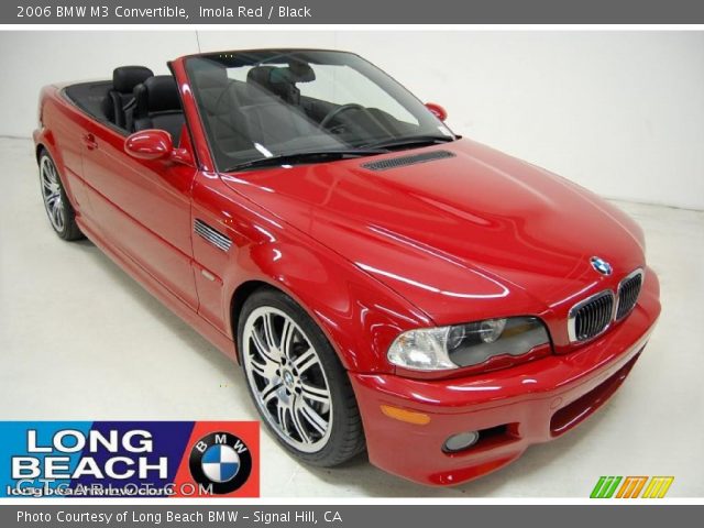 2006 BMW M3 Convertible in Imola Red