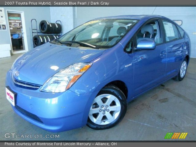 2007 Toyota Prius Hybrid in Seaside Blue Pearl