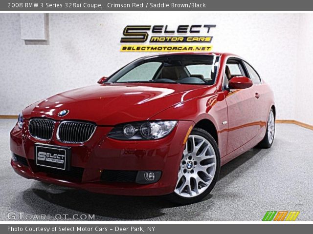 2008 BMW 3 Series 328xi Coupe in Crimson Red