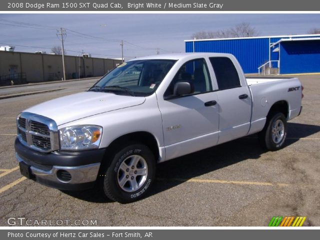 2008 Dodge Ram 1500 SXT Quad Cab in Bright White