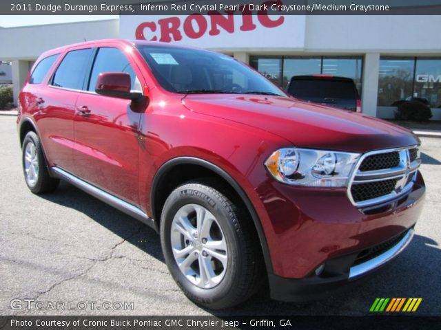 2011 Dodge Durango Express in Inferno Red Crystal Pearl
