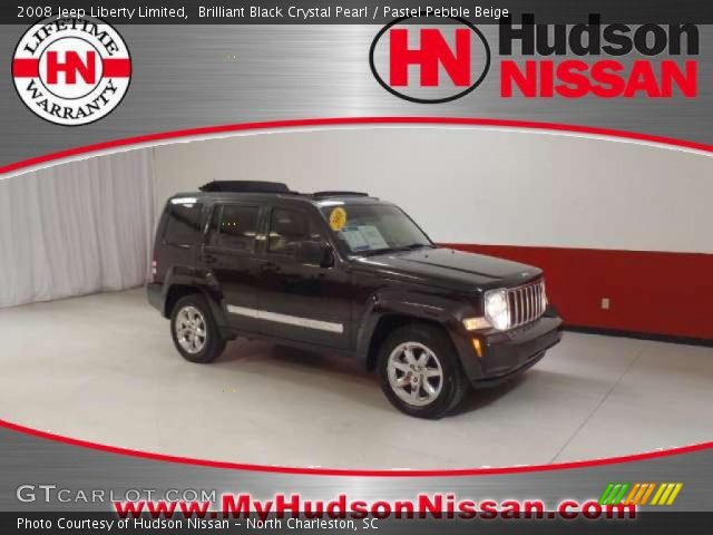 2008 Jeep Liberty Limited in Brilliant Black Crystal Pearl