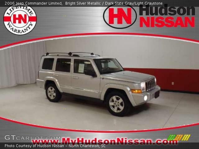 2006 Jeep Commander Limited in Bright Silver Metallic