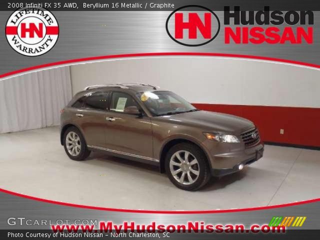 2008 Infiniti FX 35 AWD in Beryllium 16 Metallic