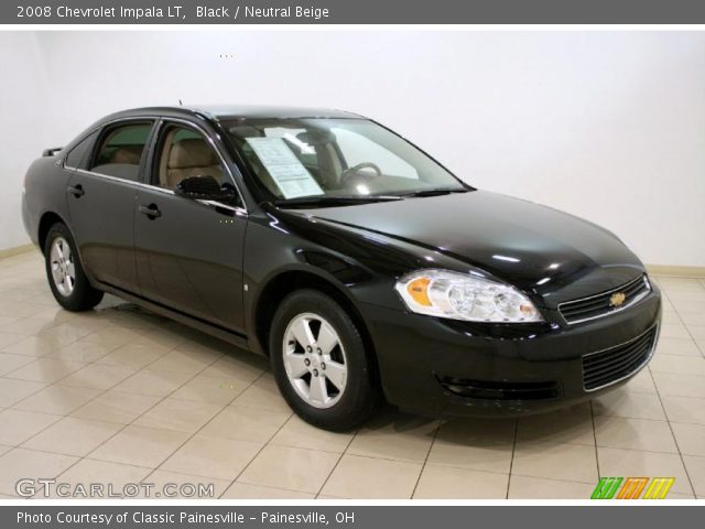 2008 Chevrolet Impala LT in Black