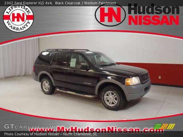 2002 Ford Explorer XLS 4x4 in Black Clearcoat