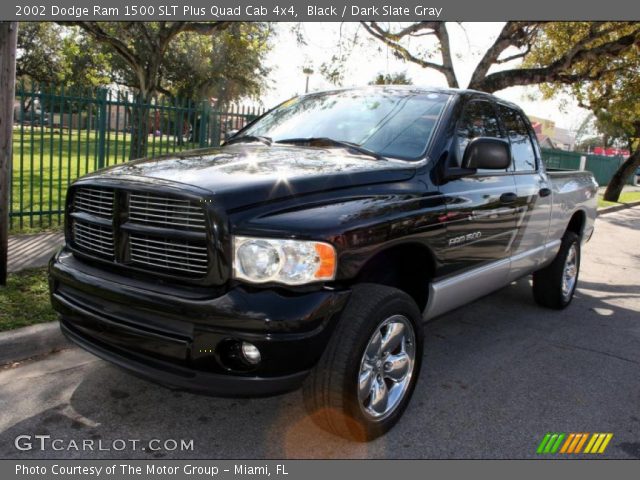 2002 Dodge Ram 1500 SLT Plus Quad Cab 4x4 in Black