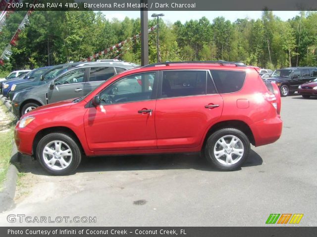 2009 Toyota RAV4 4WD in Barcelona Red Metallic