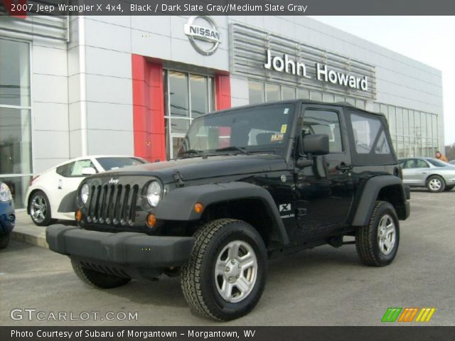 2007 Jeep Wrangler X 4x4 in Black