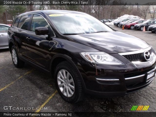 2008 Mazda CX-9 Touring AWD in Black Cherry Mica