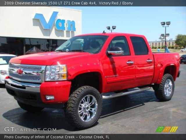 2009 Chevrolet Silverado 1500 LT Z71 Crew Cab 4x4 in Victory Red