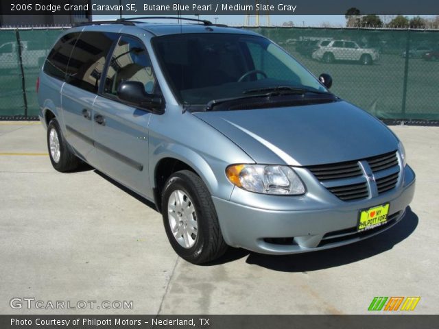 2006 Dodge Grand Caravan SE in Butane Blue Pearl