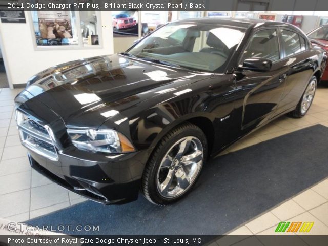 2011 Dodge Charger R/T Plus in Brilliant Black Crystal Pearl