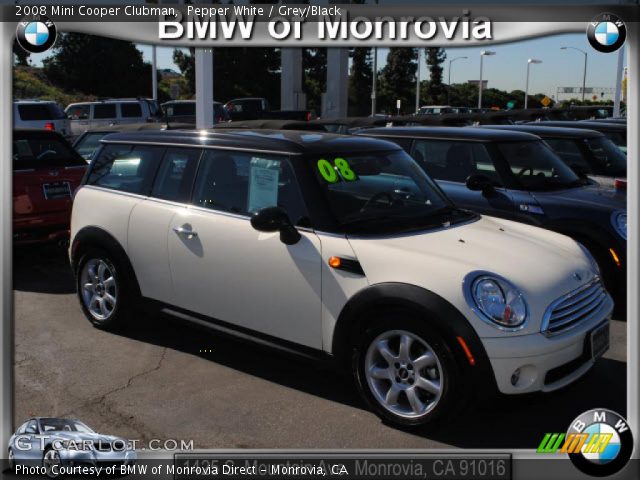 2008 Mini Cooper Clubman in Pepper White