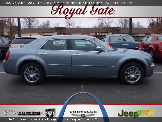 2007 Chrysler 300 C HEMI AWD in Silver Steel Metallic