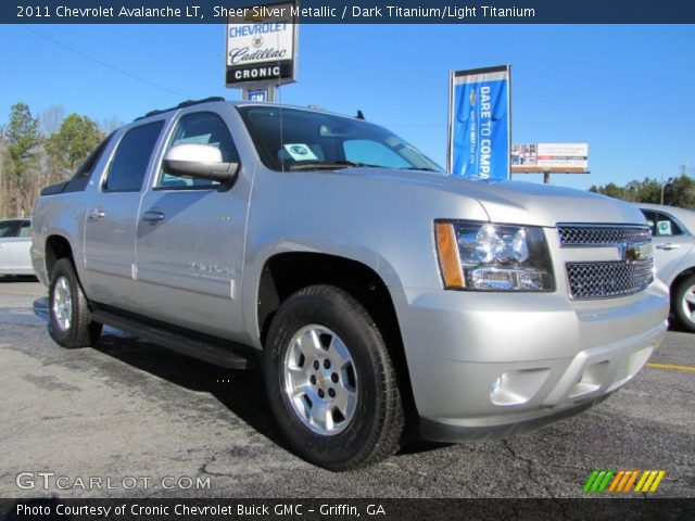2011 Chevrolet Avalanche LT in Sheer Silver Metallic