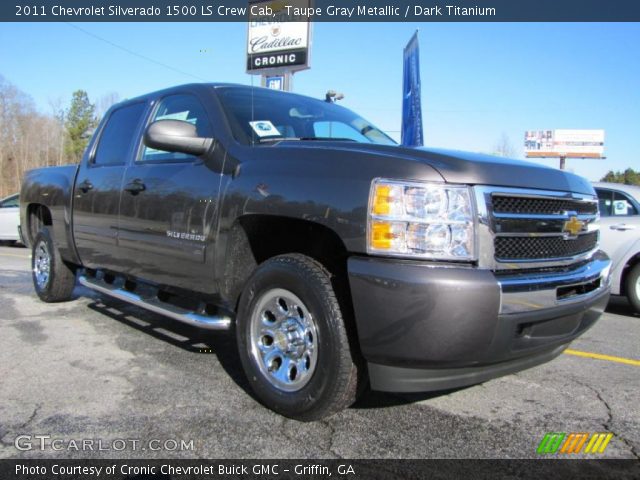 2011 Chevrolet Silverado 1500 LS Crew Cab in Taupe Gray Metallic