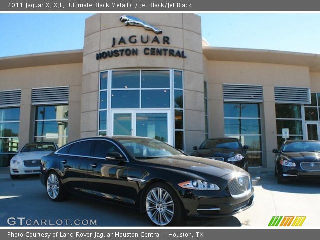 2011 Jaguar XJ XJL in Ultimate Black Metallic