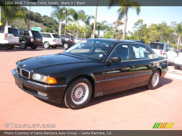 1998 BMW 7 Series 740iL Sedan in Black II