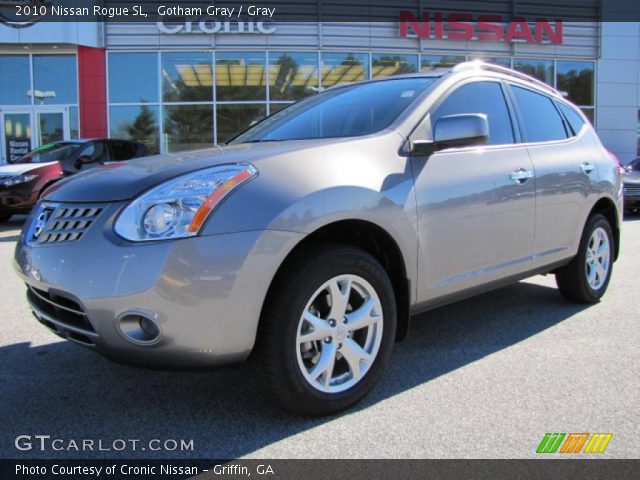 2010 Nissan Rogue SL in Gotham Gray