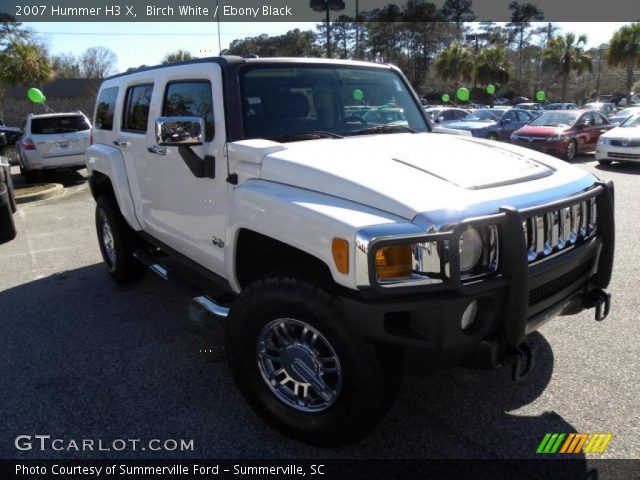 2007 Hummer H3 X in Birch White