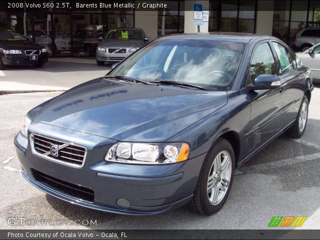 2008 Volvo S60 2.5T in Barents Blue Metallic