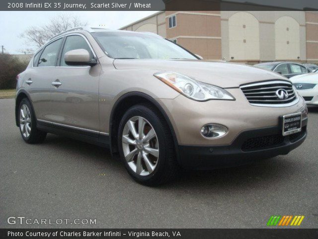 2008 Infiniti EX 35 Journey in Scarlet Silver