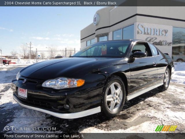 2004 Chevrolet Monte Carlo Supercharged SS in Black