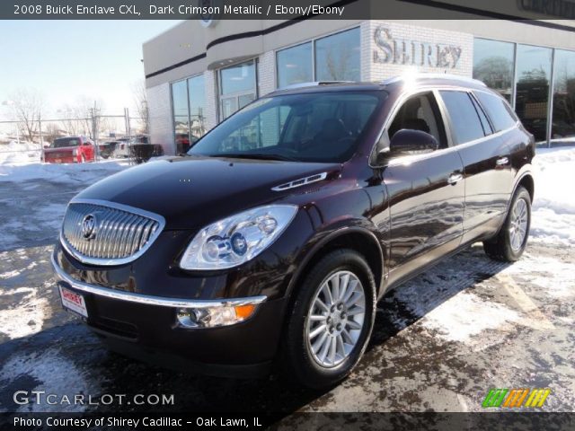 2008 Buick Enclave CXL in Dark Crimson Metallic