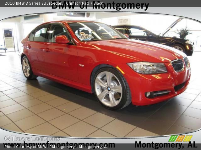 2010 BMW 3 Series 335i Sedan in Crimson Red