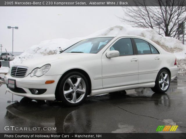 2005 Mercedes-Benz C 230 Kompressor Sedan in Alabaster White
