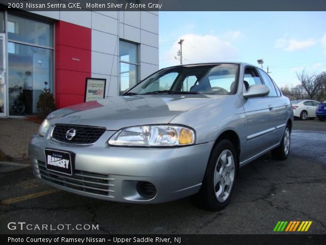 2003 Nissan Sentra GXE in Molten Silver