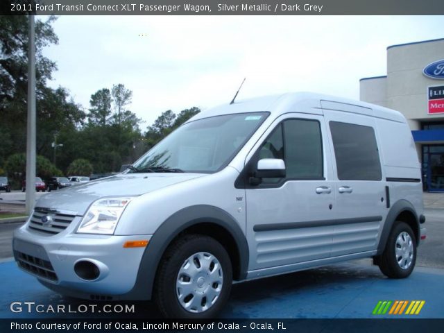 2011 Ford Transit Connect XLT Passenger Wagon in Silver Metallic