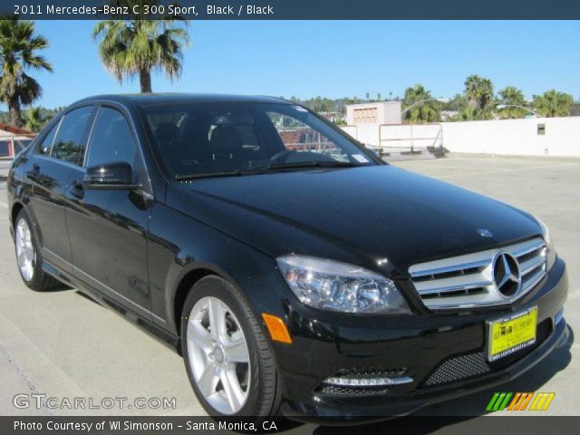 2011 Mercedes-Benz C 300 Sport in Black