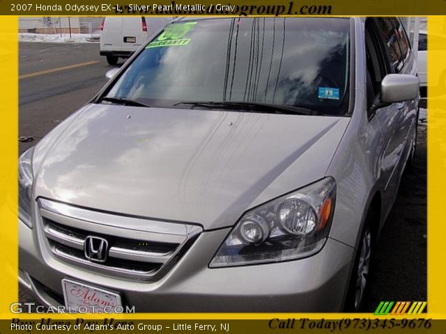 2007 Honda Odyssey EX-L in Silver Pearl Metallic