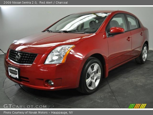 2009 Nissan Sentra 2.0 in Red Alert