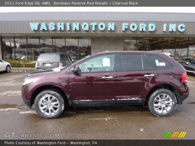 2011 Ford Edge SEL AWD in Bordeaux Reserve Red Metallic