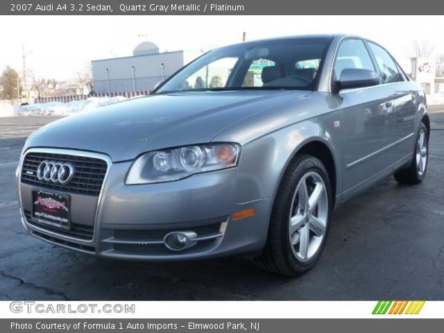 2007 Audi A4 3.2 Sedan in Quartz Gray Metallic