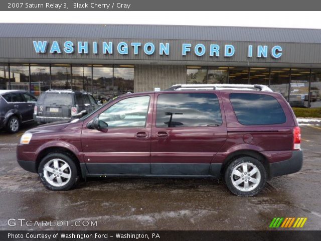 2007 Saturn Relay 3 in Black Cherry