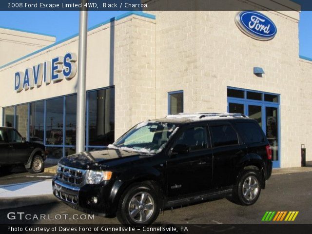 2008 Ford Escape Limited 4WD in Black