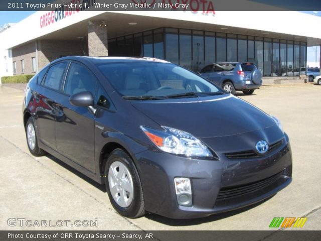 2011 Toyota Prius Hybrid II in Winter Gray Metallic