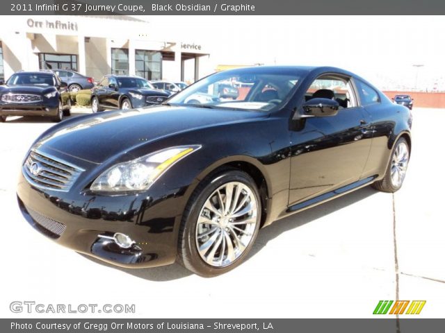 2011 Infiniti G 37 Journey Coupe in Black Obsidian