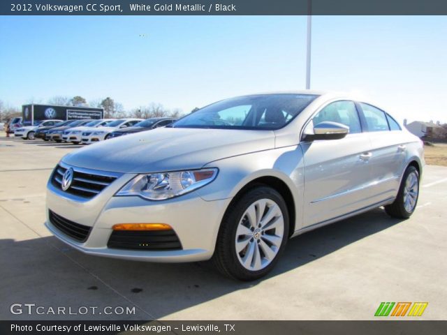 2012 Volkswagen CC Sport in White Gold Metallic